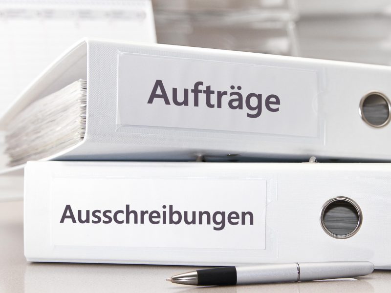 Ausschreibungen und Auftrge